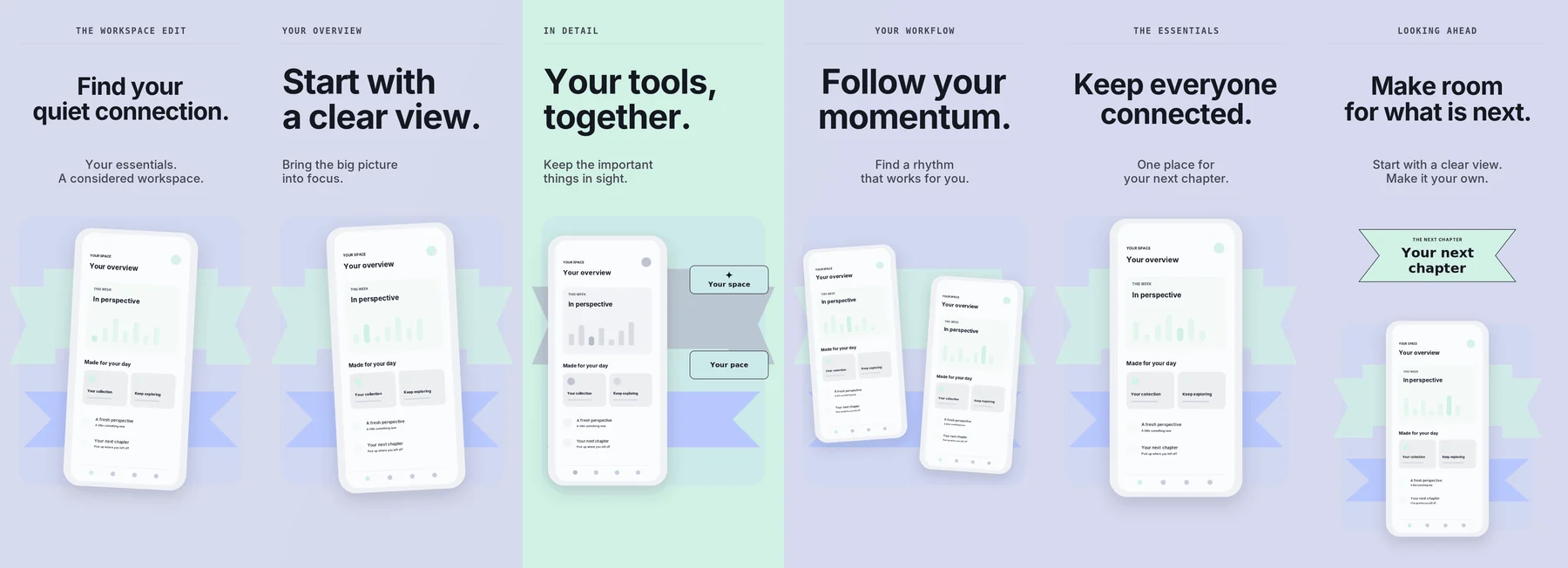 Blue Folio screenshot theme